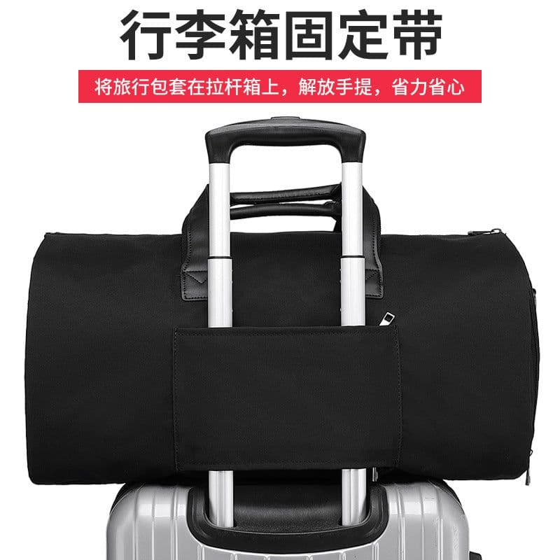 image-Famous Deer Travel Duffel Bag 36-55L with Wet Dry Separation