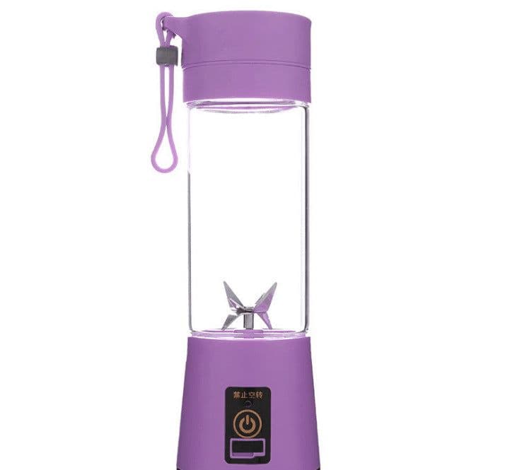 image-USB Rechargeable Portable Blender Juice Cup Mini Fruit Juicer