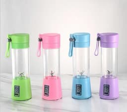 image-USB Rechargeable Portable Blender Juice Cup Mini Fruit Juicer