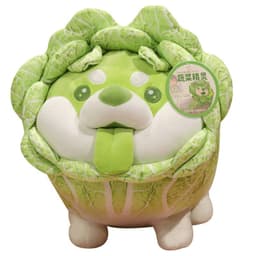 image-Saite Green Cabbage Plush Toy Pillow Doll 80cm