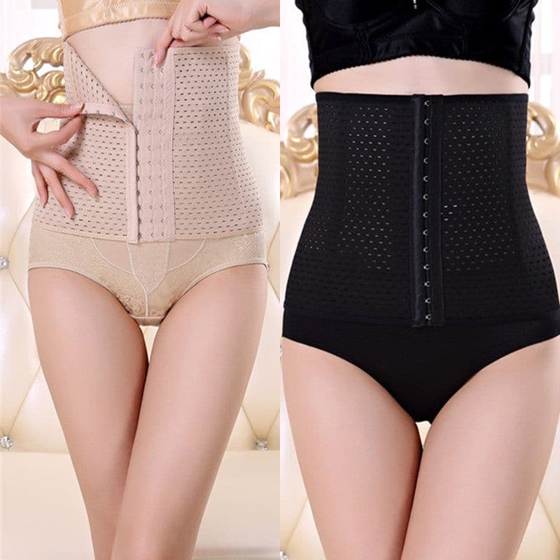 image-Postpartum Belly Wrap Corset Belt Bamboo Fiber Body Shaper