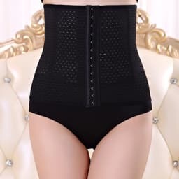 image-Postpartum Belly Wrap Corset Belt Bamboo Fiber Body Shaper