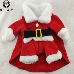 image-Santa Claus Dog Pet Costume Autumn Winter Dress