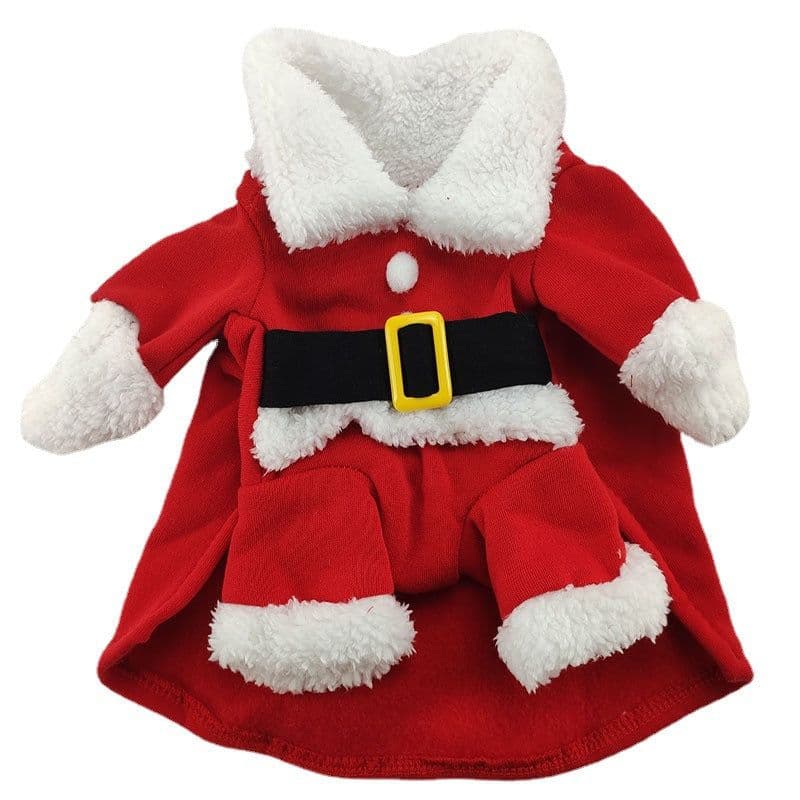 image-Santa Claus Dog Pet Costume Autumn Winter Dress