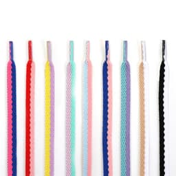 image-AJ1AF1 Macaron Color Matching Shoelaces 160cm Thickened Flat
