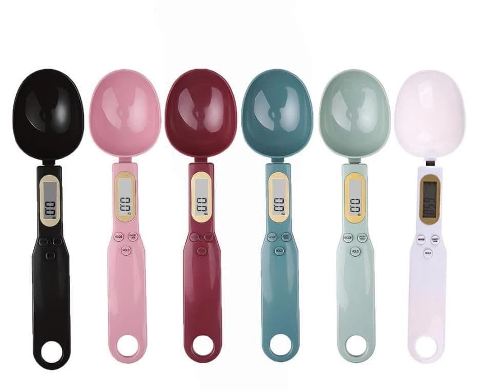 image-Electronic Spoon Scale 500g Digital Kitchen Measuring Scale