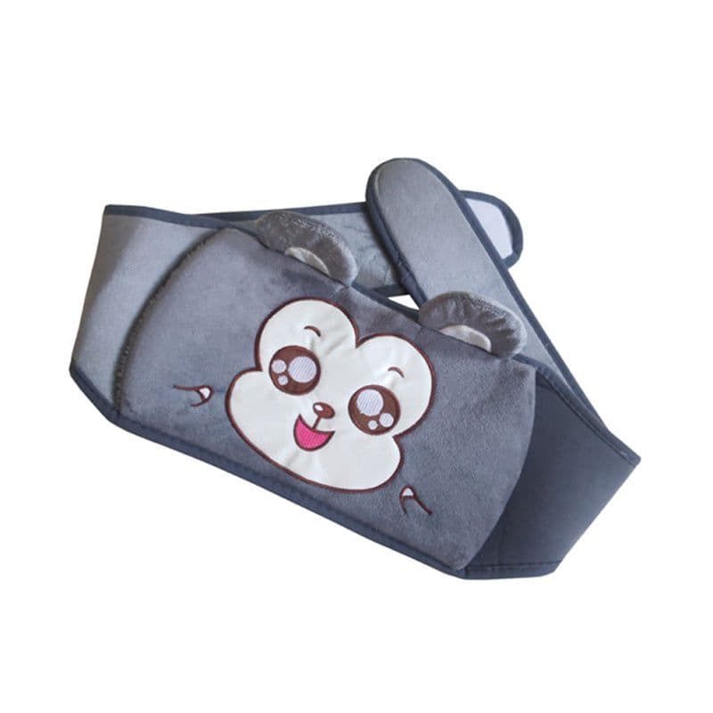 image-Plush Hot Water Bottle Waist Belt with Warm Belly Pain Relief