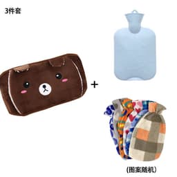 image-Plush Hot Water Bottle Waist Belt with Warm Belly Pain Relief