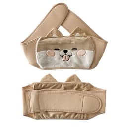 image-Plush Hot Water Bottle Waist Belt with Warm Belly Pain Relief