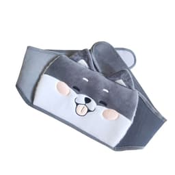image-Plush Hot Water Bottle Waist Belt with Warm Belly Pain Relief