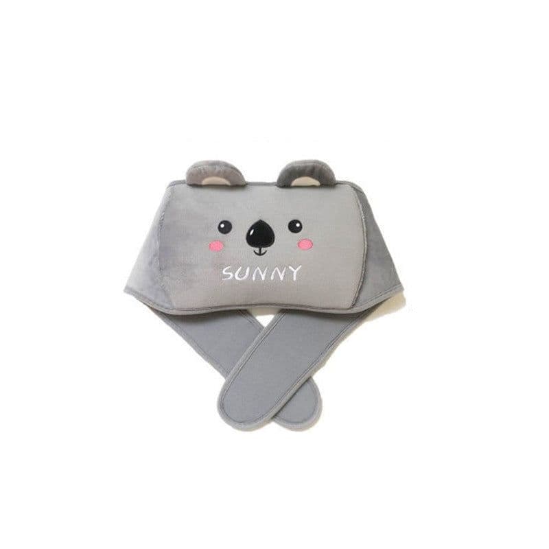 image-Plush Hot Water Bottle Waist Belt with Warm Belly Pain Relief