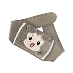 image-Plush Hot Water Bottle Waist Belt with Warm Belly Pain Relief