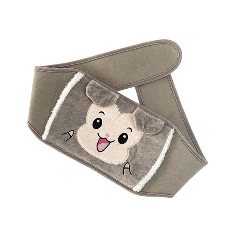image-Plush Hot Water Bottle Waist Belt with Warm Belly Pain Relief