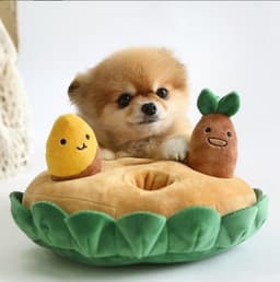 image-Spot Pet Toy Sweet Potato BB Squeaker Dog Toy Set