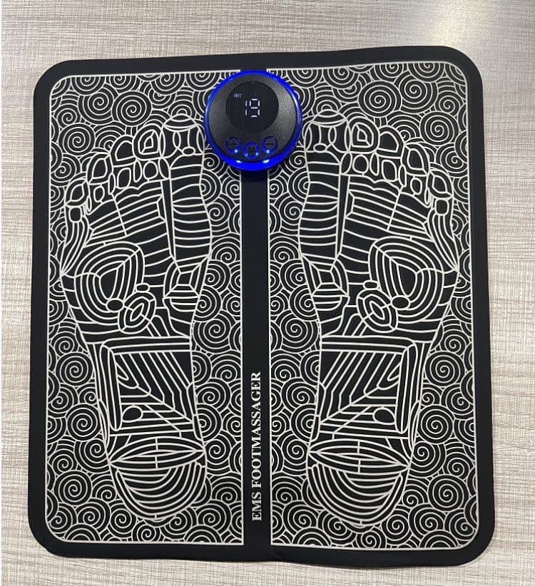 image-Smart EMS Foot Massager Mat USB Charging with Remote Control