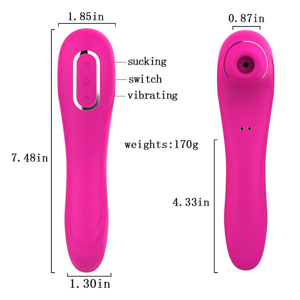 image-Hongchen 10 Frequency Vibrator Magnetic Charging Adult Sex Toy