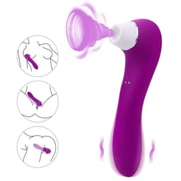 image-Hongchen 10 Frequency Vibrator Magnetic Charging Adult Sex Toy
