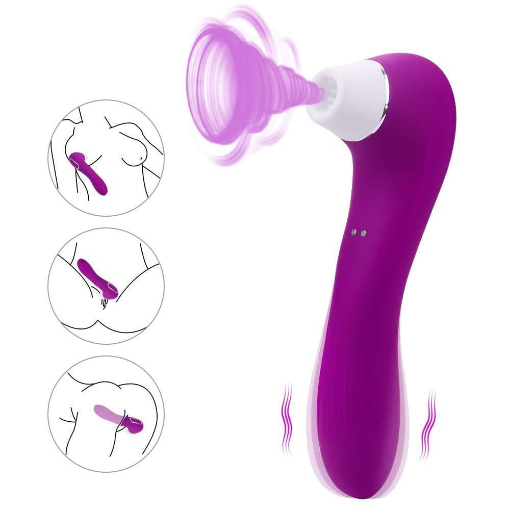 image-Hongchen 10 Frequency Vibrator Magnetic Charging Adult Sex Toy