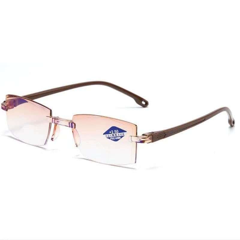 image-Anti-Blue Light Progressive Reading Glasses Unisex Frameless PC