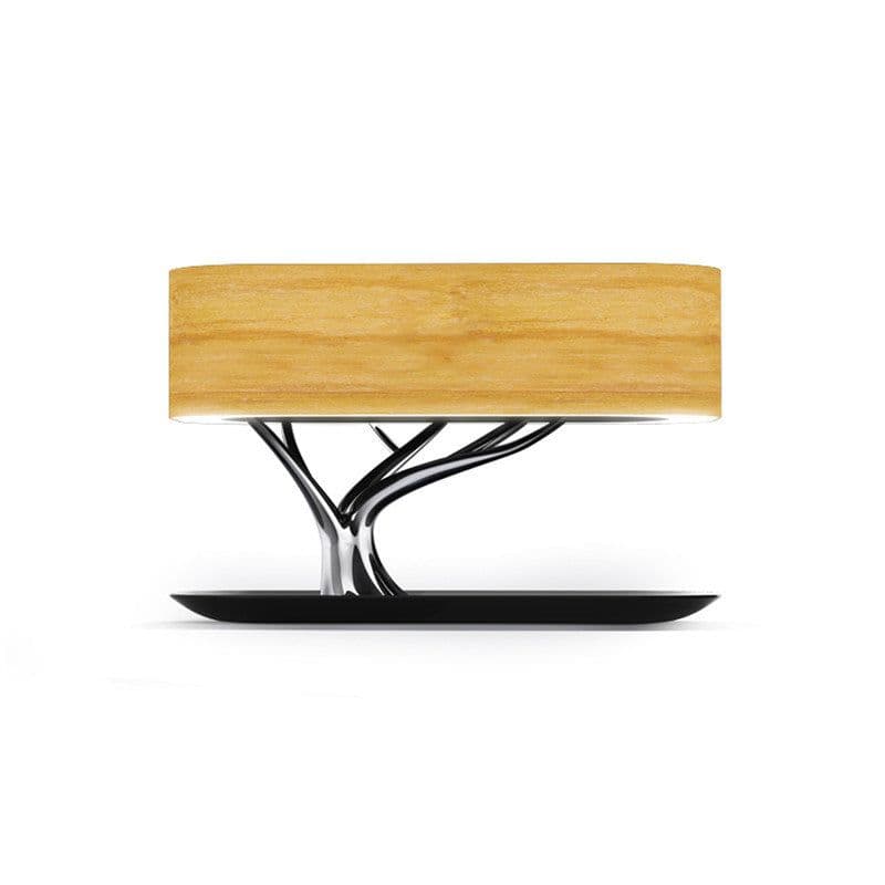 image-Smart Tree Light Bluetooth Speaker Lamp with Wireless Charging