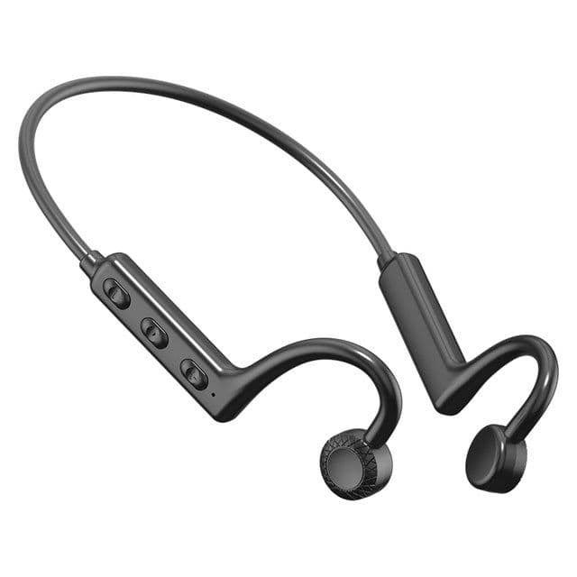 image-K69 Bone Conduction Bluetooth 5.0 Headphones Earhook Design