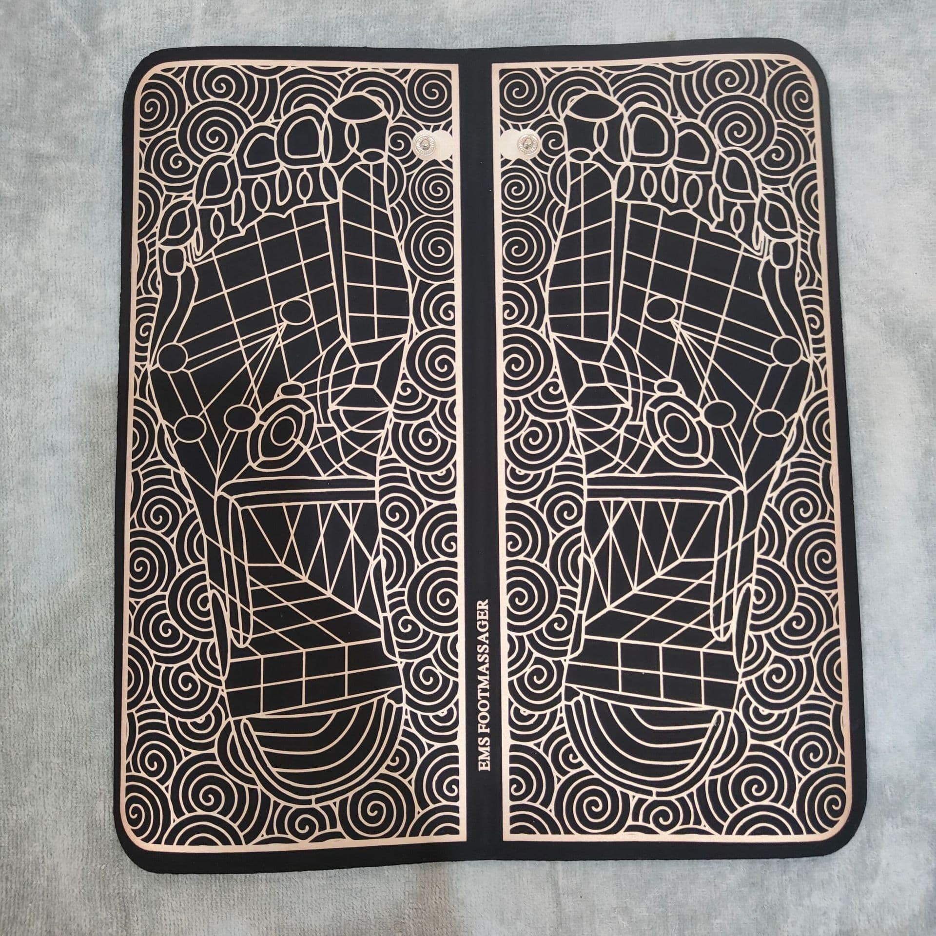 image-Smart EMS Foot Massager Mat USB Charging with Remote Control