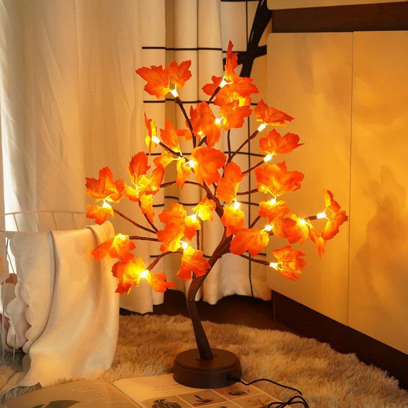 image-LED Pearl Tree Light Starry Touch Bedroom Christmas Decoration