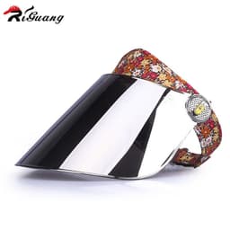 image-Wholesale Silver Sun Visor - Anti-UV Top Hat for Women, Cycling