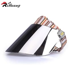 image-Wholesale Silver Sun Visor - Anti-UV Top Hat for Women, Cycling