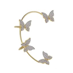 image-European and American Butterfly Ear Cuff Clip Earrings Rose Gold