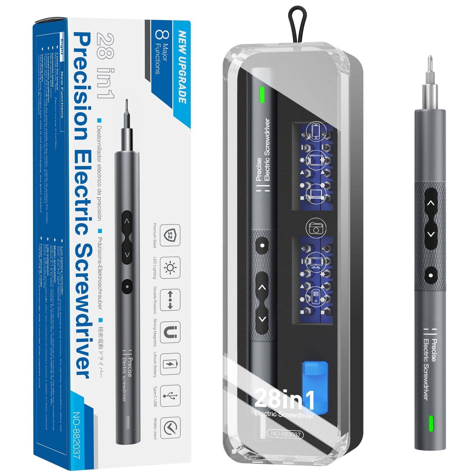 image-Kingshidun KS-882038 62 in 1 Electric Screwdriver Set