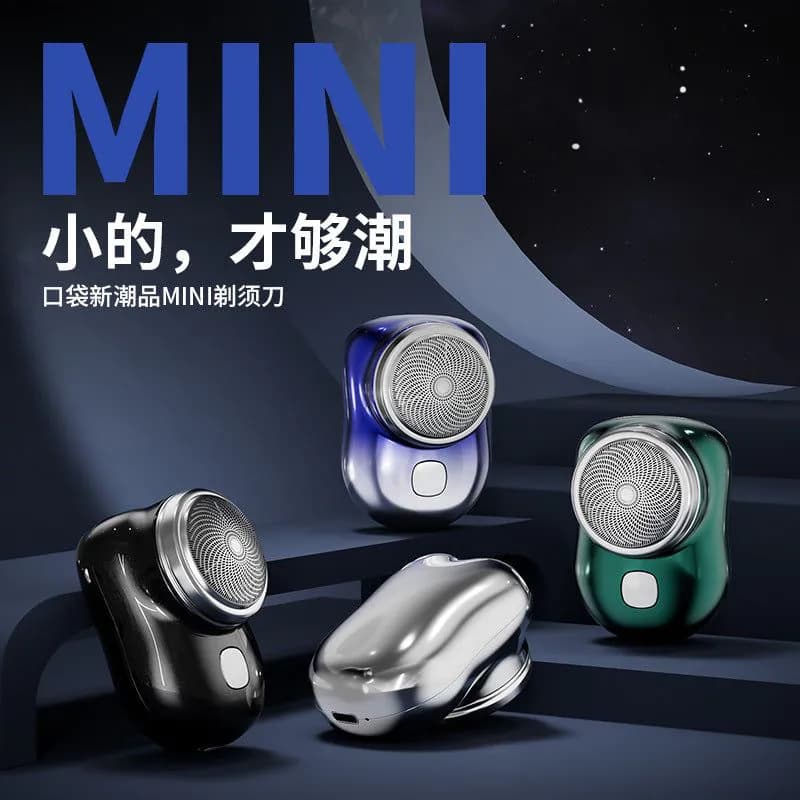 image-MINIp10 Razor 6-Blade Rechargeable Electric Shaver