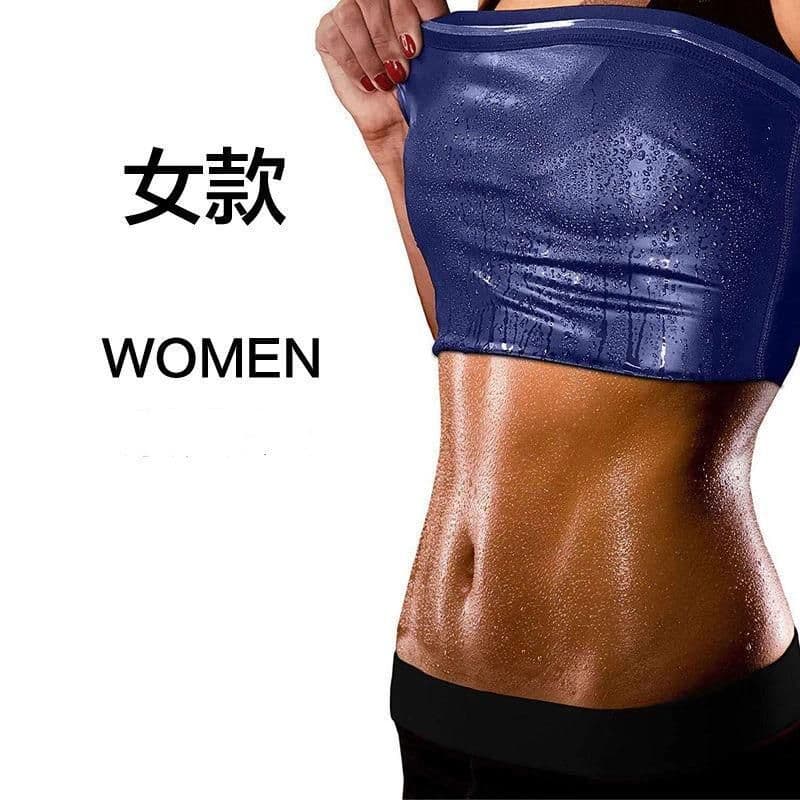 image-Men's Sauna Sweat Vest for Weight Loss & Fitness