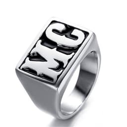 image-European American MC Stainless Steel Motorcycle Men's Ring