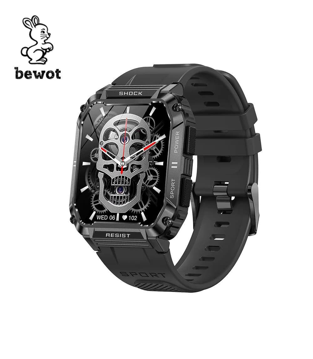 image-Bewot Smart Watch 1.95" IP68 Waterproof Sports