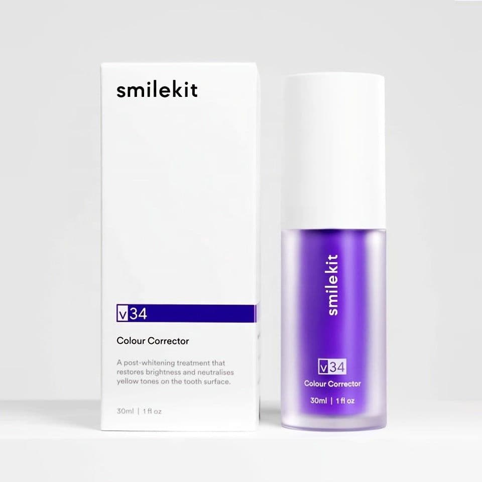 image-V34 Purple Toothpaste - Teeth Whitening, 30ml