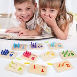 image-Wooden Concentration Sticks Educational Toy