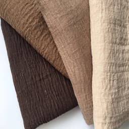 image-Cotton Linen Scarf Shawl 95x180cm Crinkle Weave WJ01