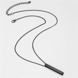 image-European Titanium Steel Geometric Pendant Necklace