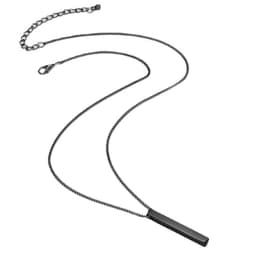 image-European Titanium Steel Geometric Pendant Necklace