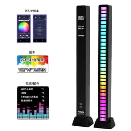 image-RGB LED Strip Light USB Rechargeable Music Rhythm