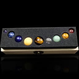 image-Crystal Gem Ore Specimens - 9 Planets Solar System