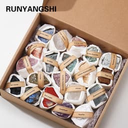 image-Rough Crystal Mineral Specimens Set - 20 Stones 4-5cm