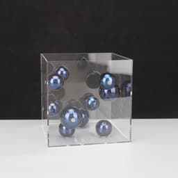image-Super Hero Acrylic Ball Ornament - Blue 16x16x26cm