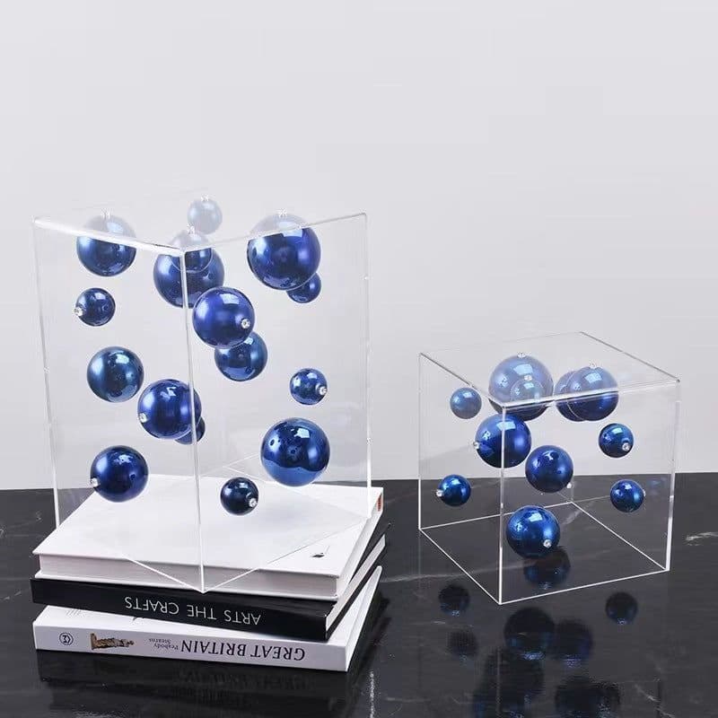 image-Super Hero Acrylic Ball Ornament - Blue 16x16x26cm