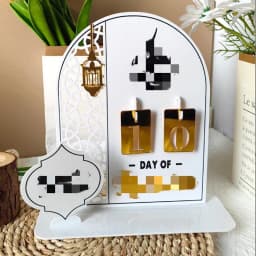 image-Cross-border new acrylic countdown furniture quality living room decorations acrylic countdown jewelry decorations Hitachi brand