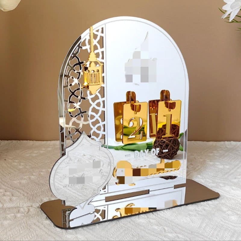 image-Cross-border new acrylic countdown furniture quality living room decorations acrylic countdown jewelry decorations Hitachi brand
