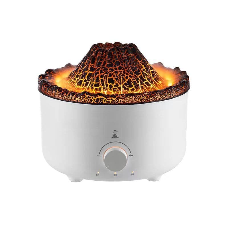 image-Mochi Volcano Humidifier - White USB Aromatherapy