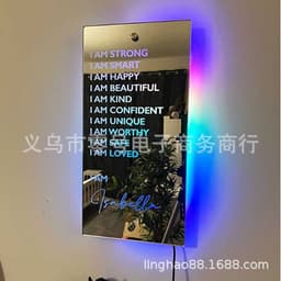 image-AFFIRMATIONS MIRROR - Plastic 20x40cm Modern