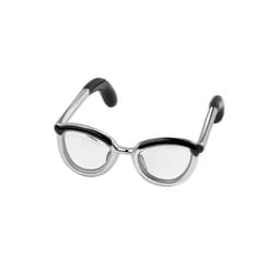 image-Cute Glasses Boy Open Ring Adjustable Enamel